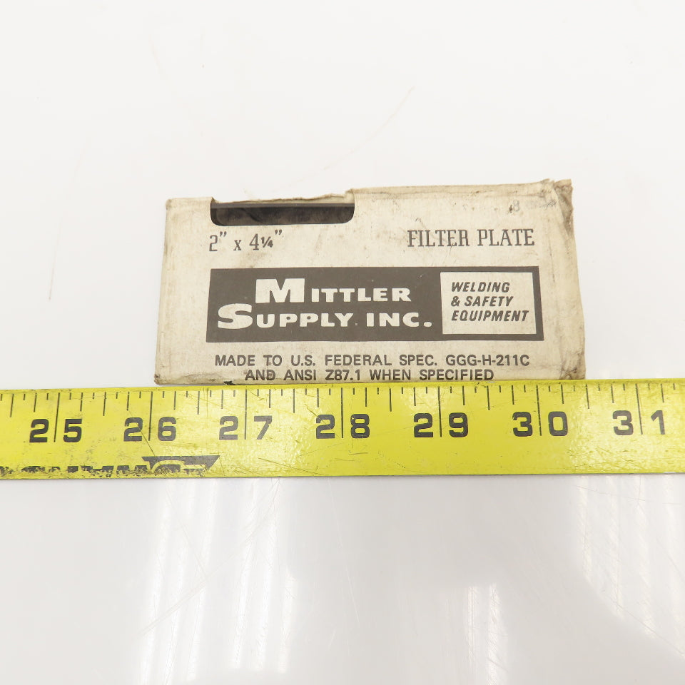 Mittler Supply 2" x 4-1/4" Shade 8 Filter Plate Welding Lens Lot Of 48