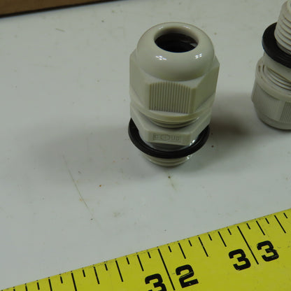 Bona 1/2" NPT Strain Relief Cord Grip Cable Gland W/Nut And Gasket Lot Of 75