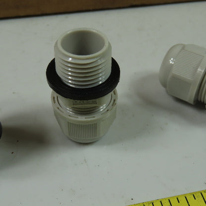 Bona 1/2" NPT Strain Relief Cord Grip Cable Gland W/Nut And Gasket Lot Of 75