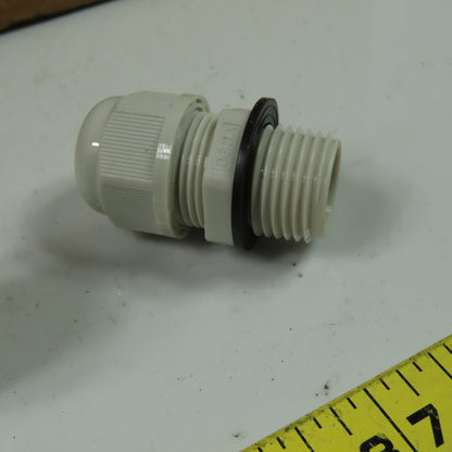 Bona 1/2" NPT Strain Relief Cord Grip Cable Gland W/Nut And Gasket Lot Of 75