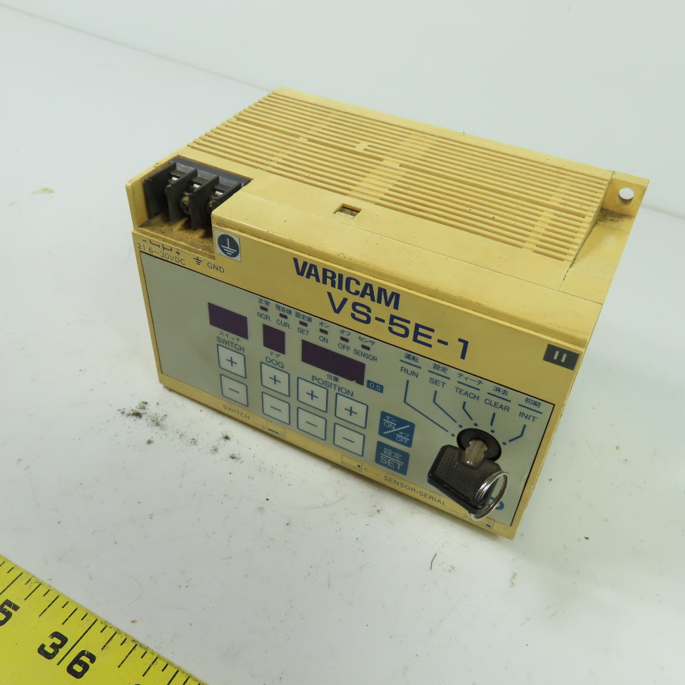 NSD VS-5E-1 Varicam Cam Switch Angle Output Controller 21.6-30VDC