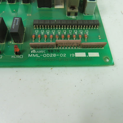 Muratec MML-OD28-02 Circuit Board Panel