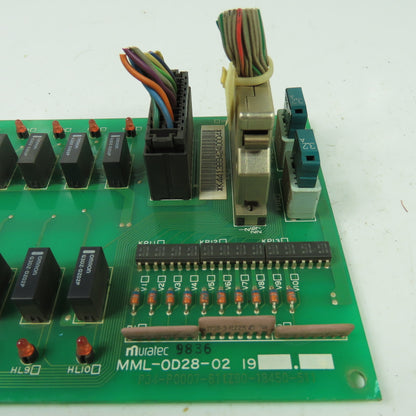 Muratec MML-OD28-02 Circuit Board Panel