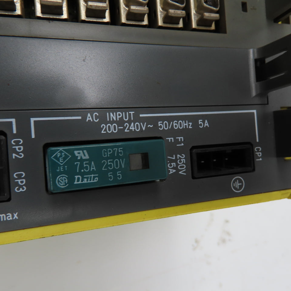 Fanuc A02B-0200-B503 16-PB 6-Slot Power Supply Machine Control 200-240V 5A Input