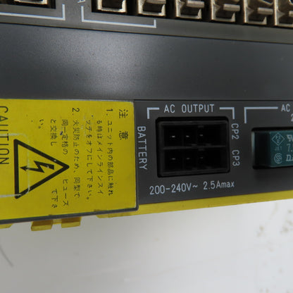 Fanuc A02B-0200-B503 16-PB 6-Slot Power Supply Machine Control 200-240V 5A Input