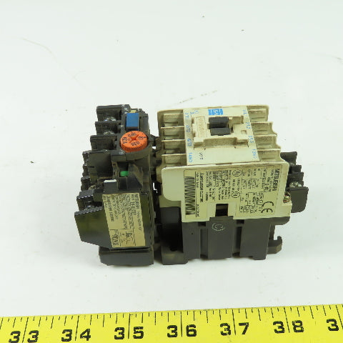 Mitsubishi S-N10 20A Contactor 110V Coil W/TH-N12TP Overload Relay 0.55 - 0.8A