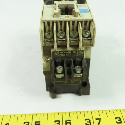 Mitsubishi S-N10 20A Contactor 110V Coil W/TH-N12TP Overload Relay 0.55 - 0.8A