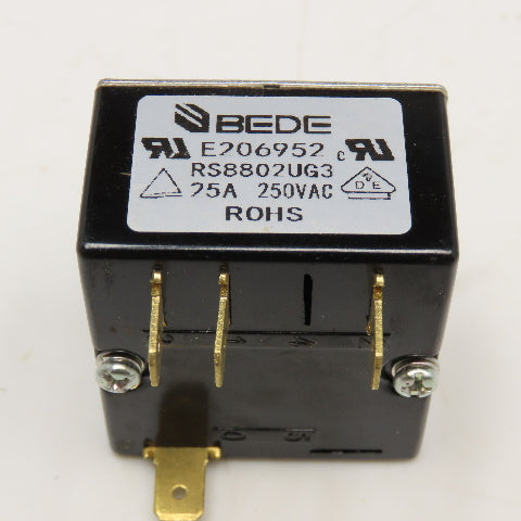 BEDE RS8802UG3 25A 250VAC 3 Position Selector Power Switch