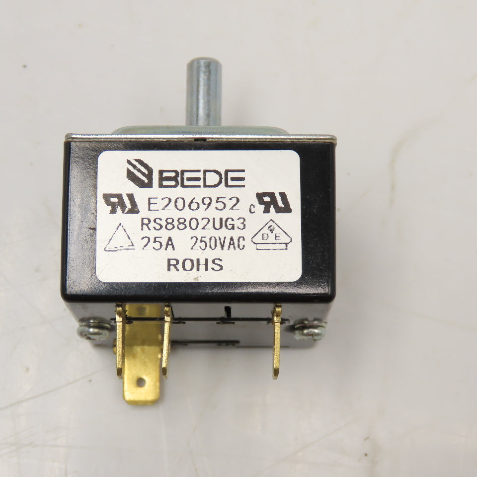 BEDE RS8802UG3 25A 250VAC 3 Position Selector Power Switch