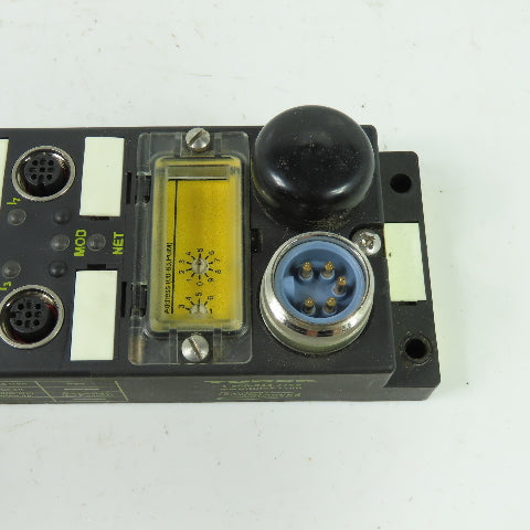 Turck FDNL-S0800-T 8-Input Bus Stop Remote I/O Module DeviceNet F0076