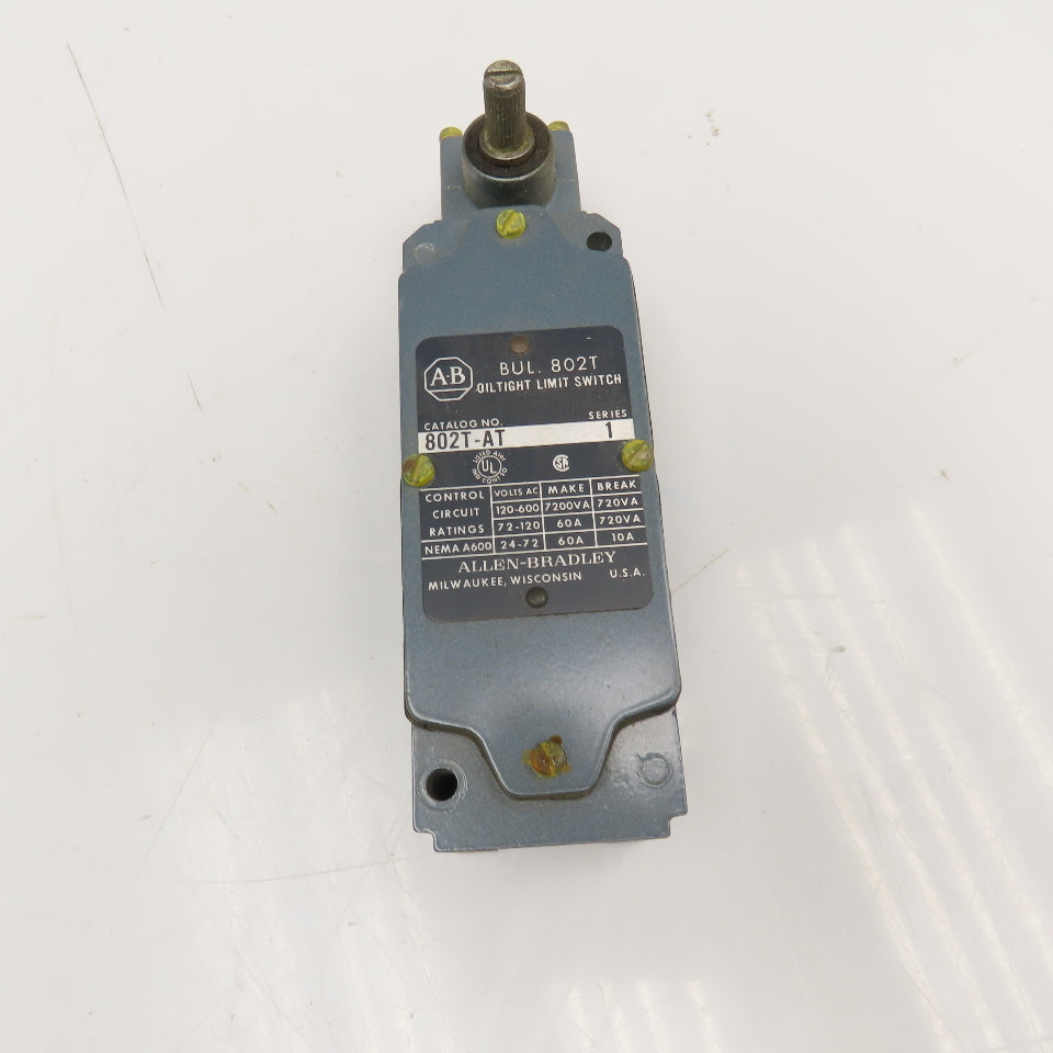 Allen Bradley 802T-AT 600VAC Oiltight Limit Switch