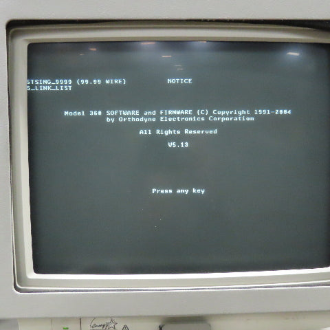 Orthodyne M360 115V Semiconductor Wire Bonder Machine 700W 8.0Mil