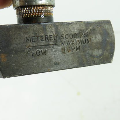 Parker F600S 5000PSI Flow Control Valve 8GPM -11JP Lot Of 2