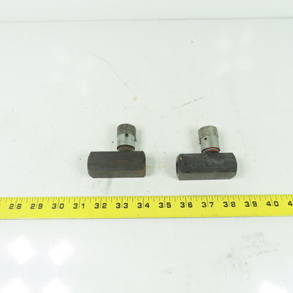 Parker F600S 5000PSI Flow Control Valve 8GPM -11JP Lot Of 2