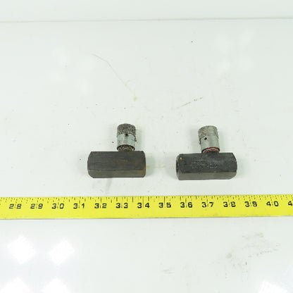 Parker F600S 5000PSI Flow Control Valve 8GPM -11JP Lot Of 2