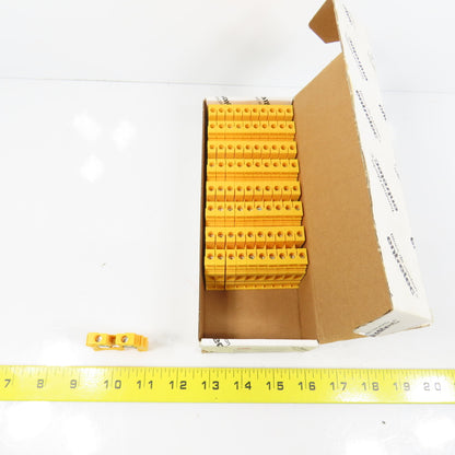 ABB 1SNA105118R2000 M6/8 Modular Terminal Blocks Yellow Box Of 40