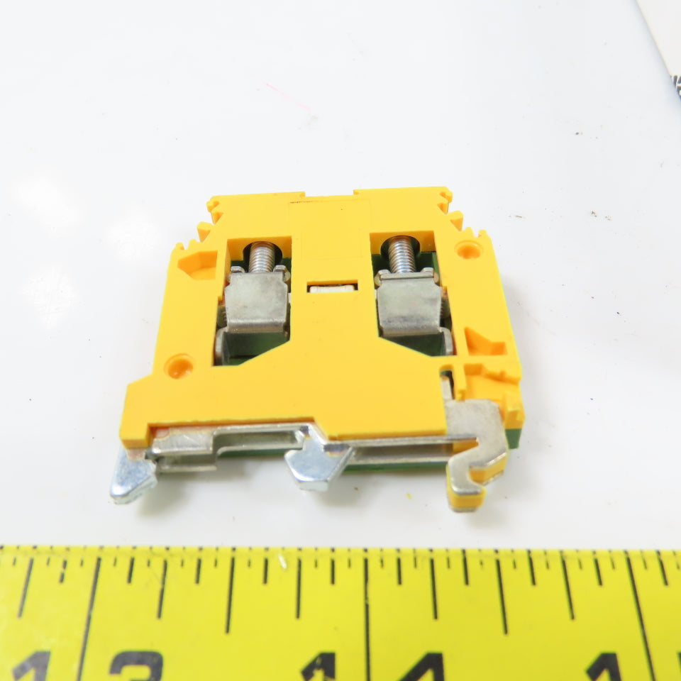ABB 1SNA165114R1700 M6/8.P Modular Terminal Blocks Yellow & Green Box Of 30