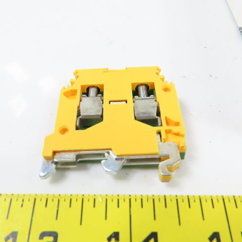 ABB 1SNA165114R1700 M6/8.P Modular Terminal Blocks Yellow & Green Box Of 30
