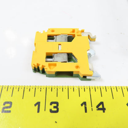 ABB 1SNA165114R1700 M6/8.P Modular Terminal Blocks Yellow & Green Box Of 30