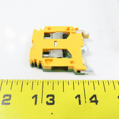 ABB 1SNA165114R1700 M6/8.P Modular Terminal Blocks Yellow & Green Box Of 30