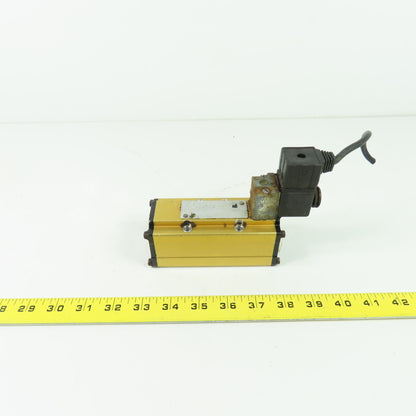 Ross Controls W6476B3401 Style 5/2 Pneumatic Solenoid Valve 120V Coil 2-10 Bar