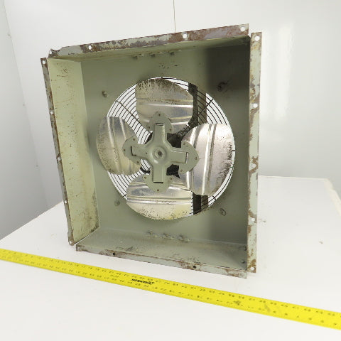 18" 4-Blade Heat Exchanger Fan 1/4HP 115/230V 1725 RPM 24-1/2" Flange Tested