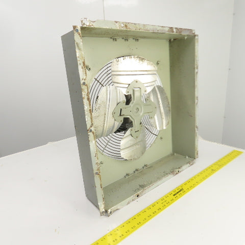 18" 4-Blade Heat Exchanger Fan 1/4HP 115/230V 1725 RPM 24-1/2" Flange Tested