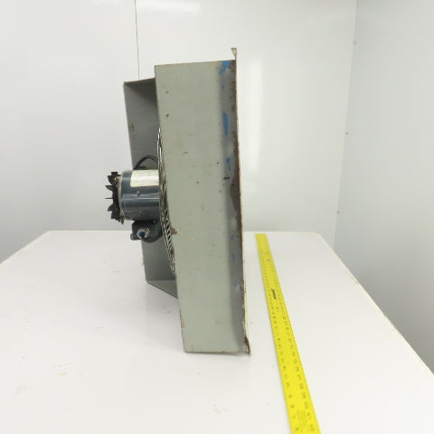 18" 4-Blade Heat Exchanger Fan 1/4HP 115/230V 1725 RPM 24-1/2" Flange Tested