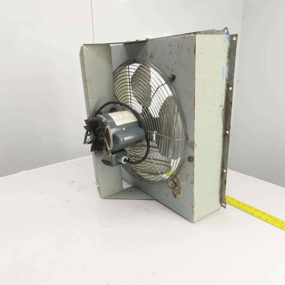 18" 4-Blade Heat Exchanger Fan 1/4HP 115/230V 1725 RPM 24-1/2" Flange Tested