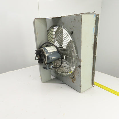 18" 4-Blade Heat Exchanger Fan 1/4HP 115/230V 1725 RPM 24-1/2" Flange Tested