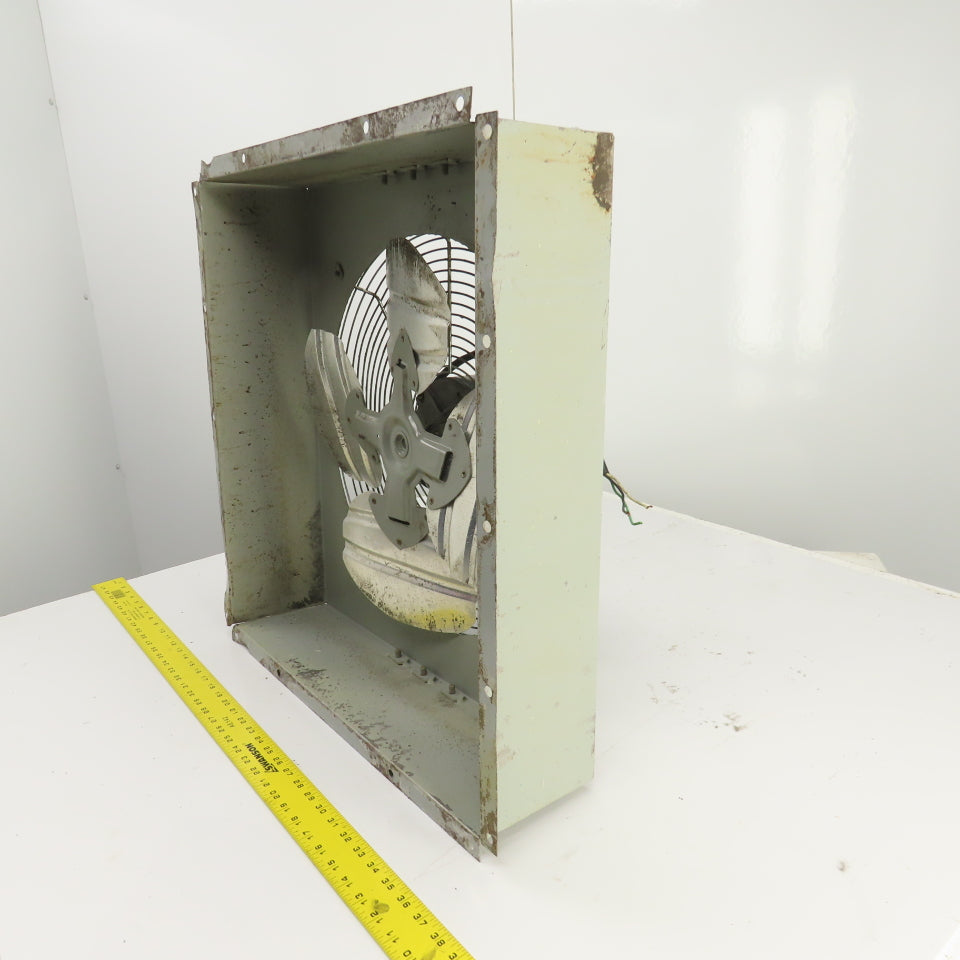 18" 4-Blade Heat Exchanger Fan 1/4HP 115/230V 1725 RPM 24-1/2" Flange Tested