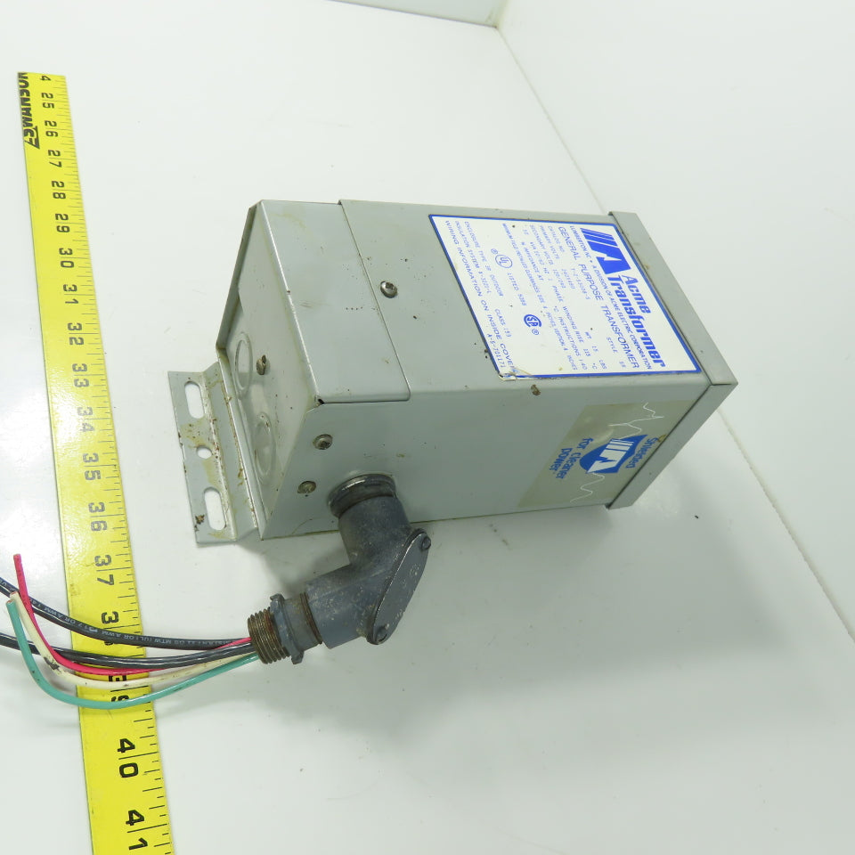 Acme T-2-53008-S Transformer 248/480V Pri 120/240V Sec .50 KVA 1Ph