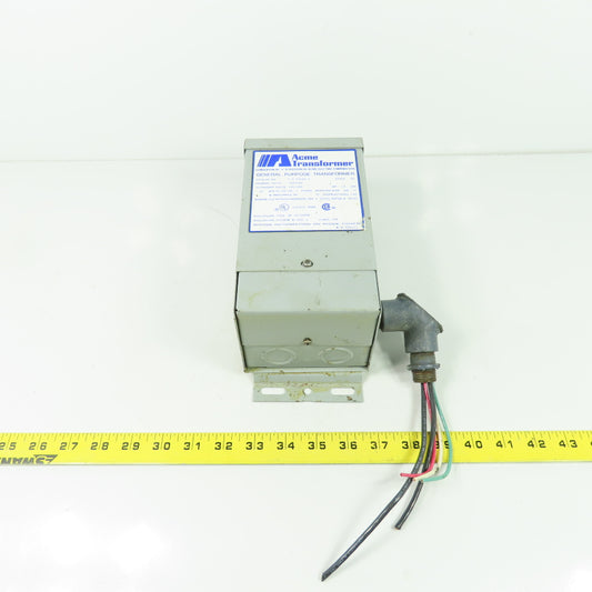 Acme T-2-53008-S Transformer 248/480V Pri 120/240V Sec .50 KVA 1Ph