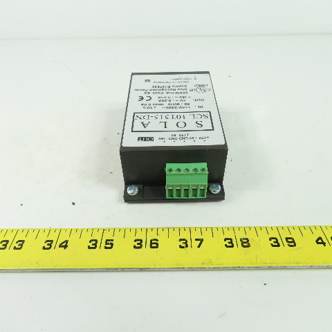 Sola SCL 10T515-DN Power Supply 115/230VAC 0.5A In 5-15VDC 0.25A Out