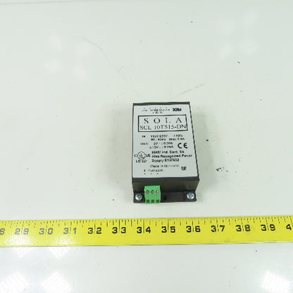 Sola SCL 10T515-DN Power Supply 115/230VAC 0.5A In 5-15VDC 0.25A Out