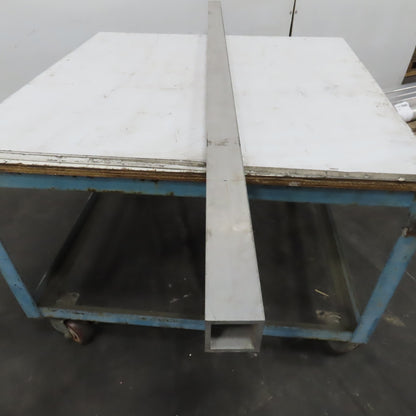 2-1/2" Aluminum 6061 T6 Square Hollow Tube 1/4" Wall 74" Length