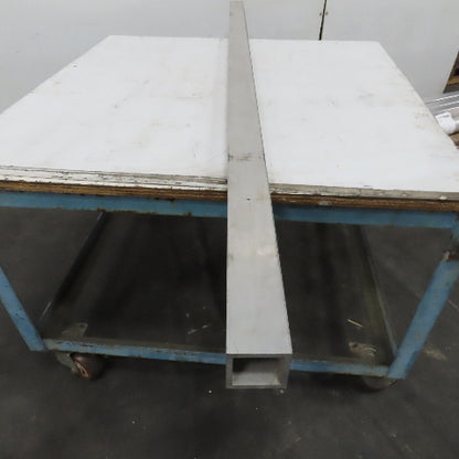 2-1/2" Aluminum 6061 T6 Square Hollow Tube 1/4" Wall 74" Length