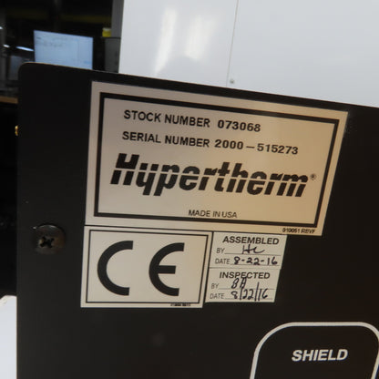Hypertherm 073068 HySpeed HT2000 Gas Console New In Box