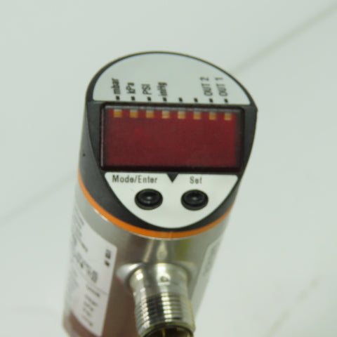IFM PN7009 Pressure Switch Sensor 18-36VDC 250mA G1/4