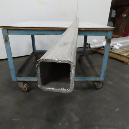 2" Aluminum Square Hollow Tube 1/8" Wall 107" Length