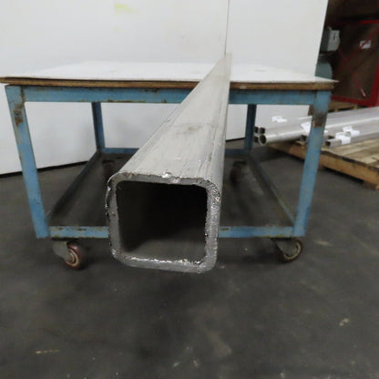 2" Aluminum Square Hollow Tube 1/8" Wall 107" Length