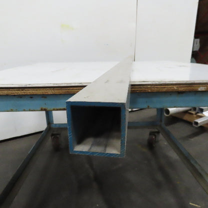 1-3/4" Aluminum Square Hollow Tube 1/8" Wall 74" Length