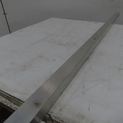 1-3/4" Aluminum Square Hollow Tube 1/8" Wall 74" Length