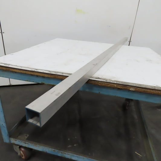 1-3/4" Aluminum Square Hollow Tube 1/8" Wall 74" Length