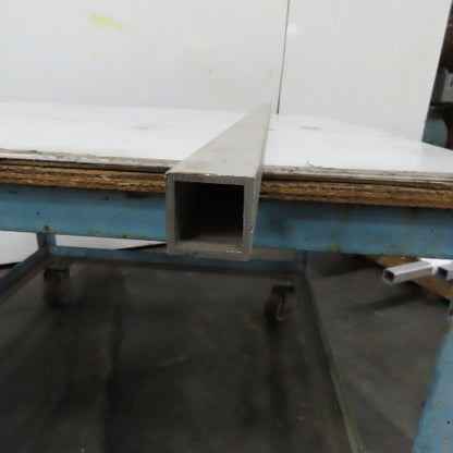 1-1/4" Aluminum Square Hollow Tube 1/8" Wall 68" Length
