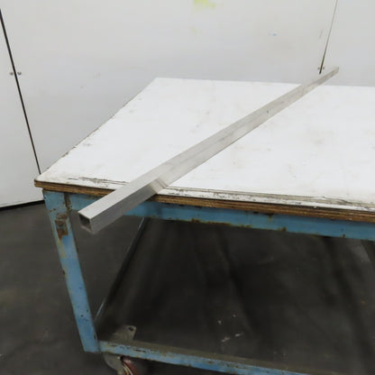 1-1/4" Aluminum Square Hollow Tube 1/8" Wall 68" Length