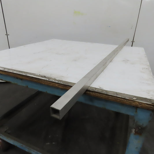 1-1/4" Aluminum Square Hollow Tube 1/8" Wall 68" Length