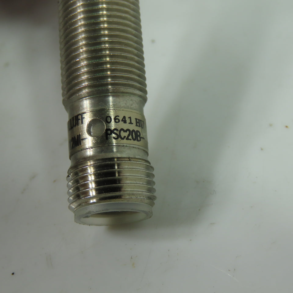 Balluff M12MI-PSC20B-S04G Inductive Proximity Switch Sensor 2mm Range Lot Of 5