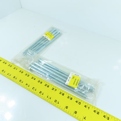 Grip Fast 232-4289 3/8" x 8" Zinc Plated Lag Screws Hex Head Lot Of 10