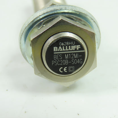 Balluff M12MI-PSC20B-S04G Inductive Proximity Switch Sensor 2mm Range Lot Of 5